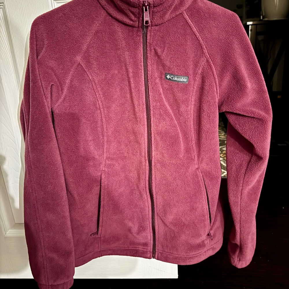 Columbia Deep Purple Fleece Outerwear